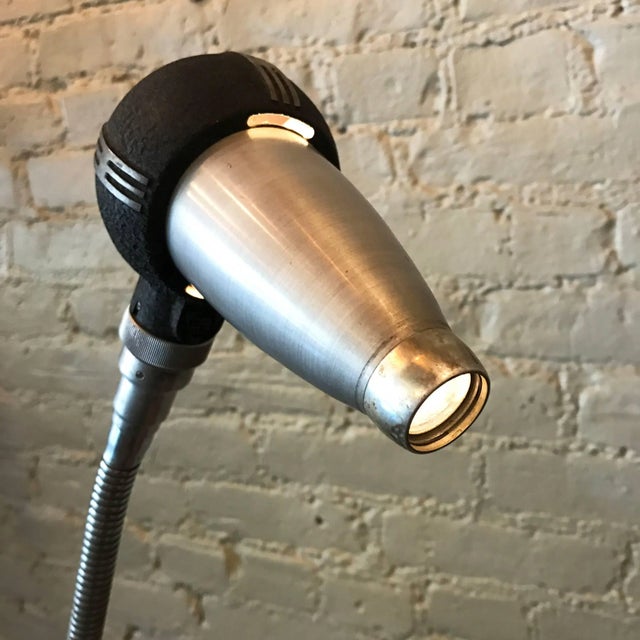 Bausch & Lomb Adjustable Gooseneck Optical Floor Lamp For Sale - Image 4 of 10