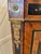 Antique Louis XVI French Marquetry Corner Cabinet with Marble Top, 1860s For Sale - Image 6 of 11