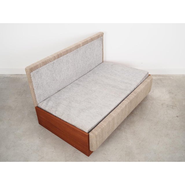 Beige Danish Teak Sofa, 1970s For Sale - Image 8 of 12