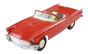 1957 Ford Red Thunderbird Convertible