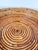 Vintage Pencil Reed Rattan Round Tray For Sale In Tampa - Image 6 of 7