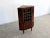 Black Vintage Danish Display Cabinet, 1960s For Sale - Image 8 of 10
