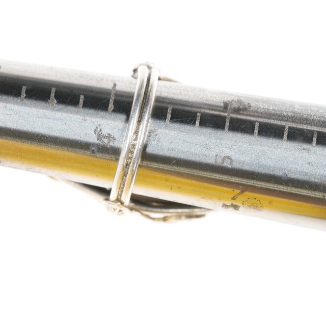 sz4.25 Antique Chinese carved Jade ring mounted in silver For Sale In Austin - Image 6 of 8