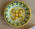 Beautiful collected set of six colorful Italian ceramic plates made for Cottura. Individually some of these plates sell...