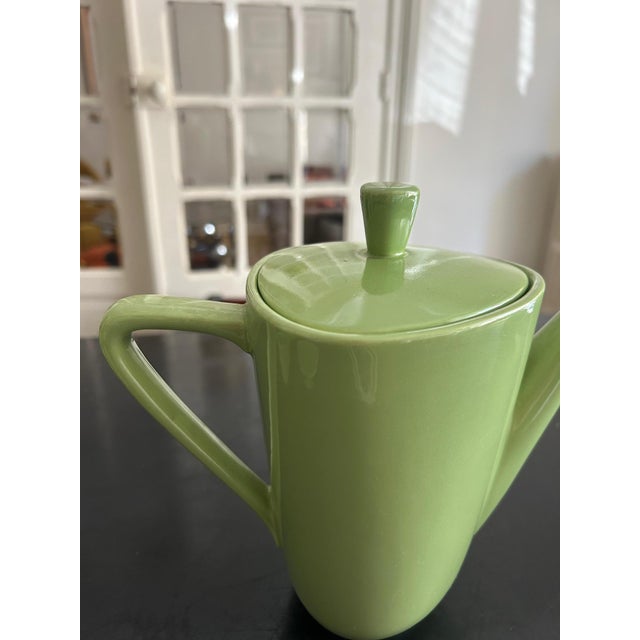 Ceramic Tea Service from Saint Clément, 1950s, Set of 22 For Sale - Image 7 of 17