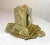 Antique 1800's Gilt Bronze Smoking Ashtray Cherub Match Safe Holder Stand Brass For Sale - Image 4 of 13