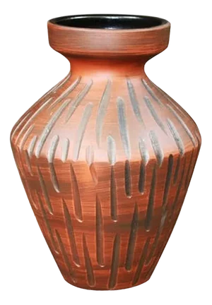 Vase in Red Clay by Ilkra Eldelkeramik, 1950s