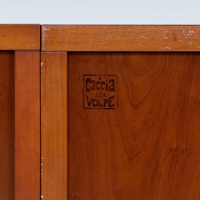 Pair of sideboards by Mobili i Caccia alla Volpe, Italy 1970s For Sale - Image 12 of 12