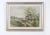 Gilt Wood Framed Water Color Painting . For Sale - Image 9 of 10