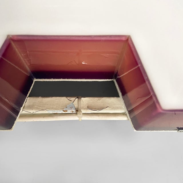 German Modern Lufthansa Sign in White Arylic Glass, 1970s For Sale - Image 17 of 18