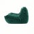 Ligne Roset Togo 3-Seater Sofa in Emerald Corduroy - Original Vintage, Restored For Sale In New York - Image 6 of 11