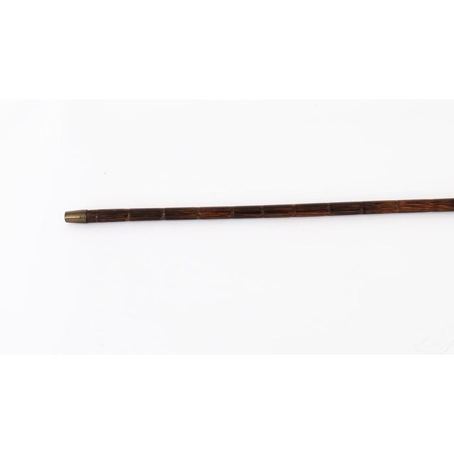 Antique French Gold Plated Sevres Porcelain Walking Sword Stick, 19th Century For Sale - Image 11 of 18