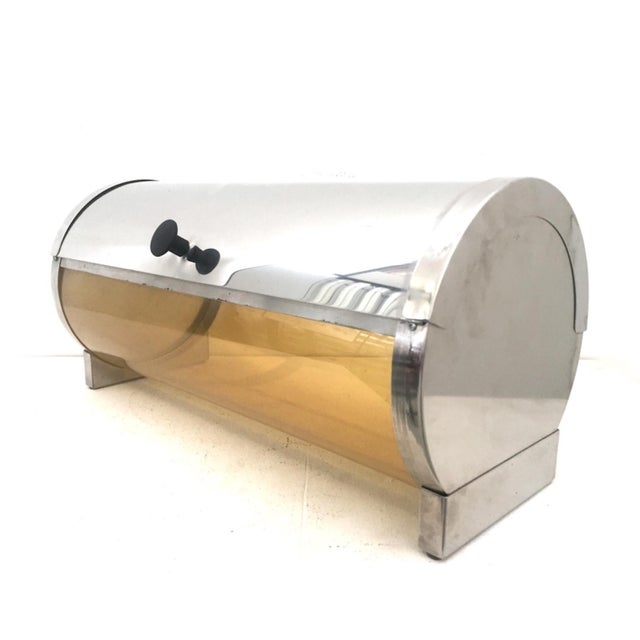 Metal Vintage Container, Italy, 1960s For Sale - Image 7 of 7