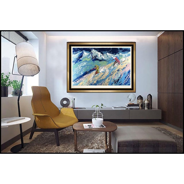 Message us to inquire about custom framing options! (Included for free with every purchase) The artwork is of impressive...