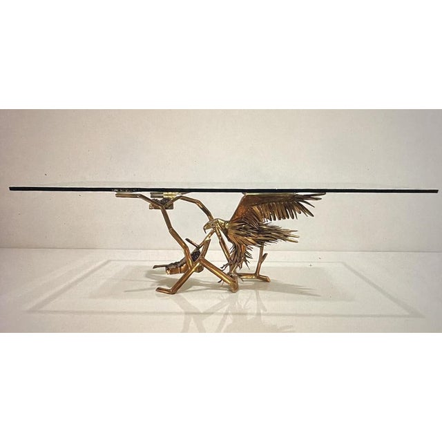 Important dining room table / console, made by the French artist Christian Techoueyres. Signed work, of museum quality,...