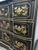 Habersham Furniture Chippendale Habersham Chinoiserie Decorated Ebonaized Block Front Chest 20th C For Sale - Image 4 of 8