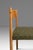 Restored Mid-Century Danish Modern Side / Dining Chair in Oak & Green Tweed Attributed to Poul Volther for Frem Røjle, Denmark, C. 1970s For Sale - Image 18 of 18