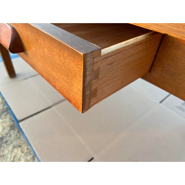 Vintage Mid Century Modern Walnut Library Table by the Jasper Desk Company 1959 For Sale - Image 15 of 17