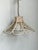 Vintage Bent Washed Rattan Chandelier For Sale - Image 12 of 12