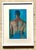 Vintage Boho Portrait of a Man Oil Pastel on Canvas For Sale - Image 4 of 12