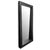 Modern Black Wood Full Length Mirror For Sale - Image 3 of 7