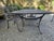 Metal Seven Piece Patio Dining Set For Sale - Image 7 of 12