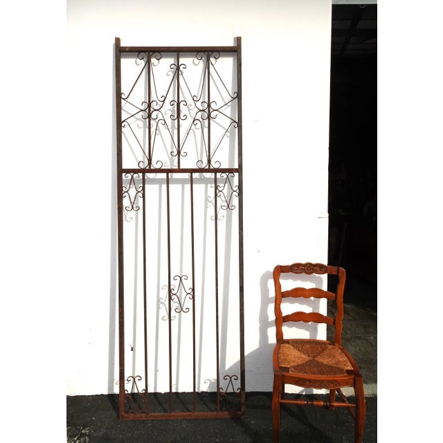 Gorgeous Gate in Good Vintage Condition. Solid and Firm. Some Rust which can be cleaned or use in current condition....