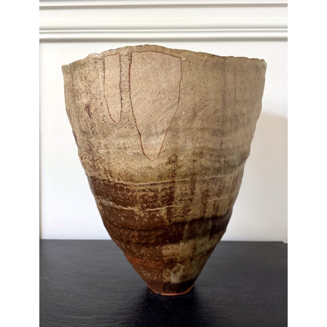 Fine Early Sculptural Ceramic Hand-built Vessel by Ewen Henderson For Sale - Image 11 of 16