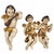 Vintage Musical Angels Figurines, 1950s, Set of 3 For Sale - Image 4 of 9