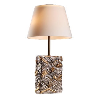 Table Lamp in Ceramic by Ulysses Pagliari For Sale