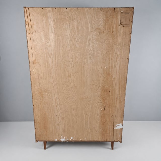Vintage Wardrobe in Walnut, 1970s For Sale - Image 6 of 13