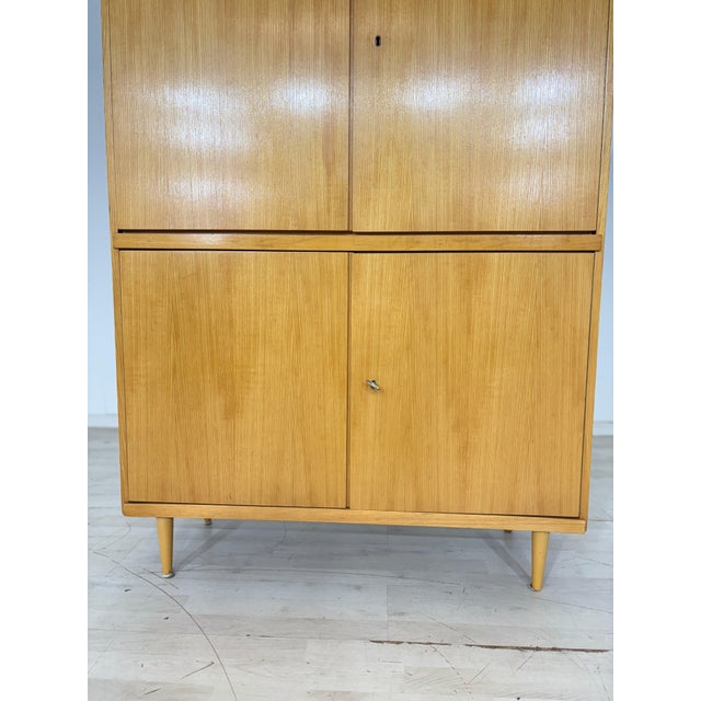 Mid-Century Pine Wardrobe, 1960s For Sale - Image 6 of 15