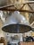 1970s Large Industrial Aluminum Pendant Light Fixture For Sale In Los Angeles - Image 6 of 7