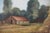 Impressionist After the Harvest - Mid Century Landscape in Oil on Canvas by Bern Burger For Sale - Image 3 of 6