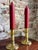 Traditional Vintage Hallmark Brass Candlestick Holders - Pair For Sale - Image 3 of 10