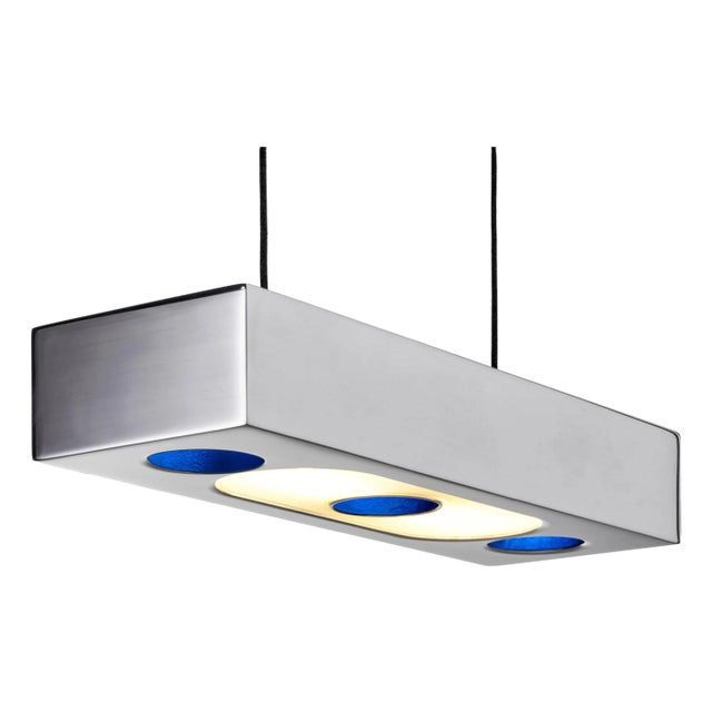 Aluminium Oblivion Suspended Light by Lexavala For Sale
