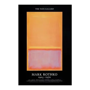 Sale! 1987 Original Mark Rothko Tate Gallery Exhibition Poster London