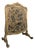 Louis XV Style Fireplace Screen in Giltwood and Dotted Tapestry For Sale