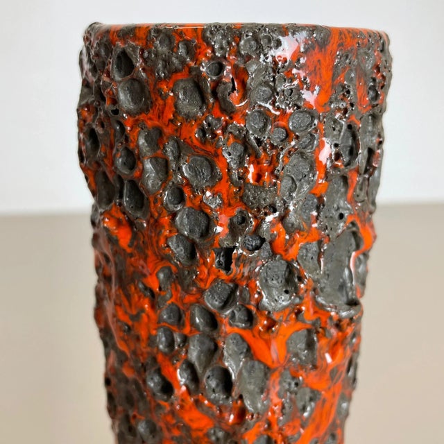 German Glaze Ceramic Studio Pottery Vase from Otto Keramik, 1970s For Sale - Image 15 of 18