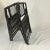 Vintage Chinoiserie Black Painted Bamboo & Wood Folding Chairs - A Pair For Sale - Image 10 of 11