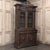 19th Century French Carved Oak Hunt Bookcase With Barley Twist Columns For Sale - Image 4 of 18