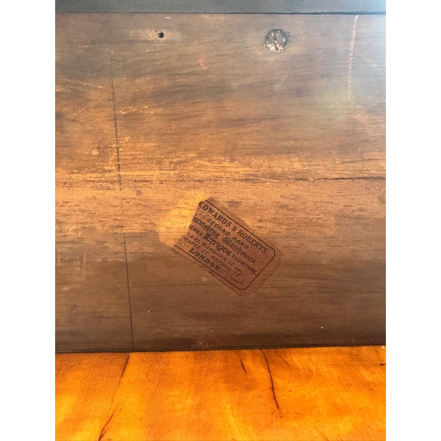 Victorian Davenport Desk — Edwards & Roberts, London, C. 1860s For Sale - Image 4 of 8