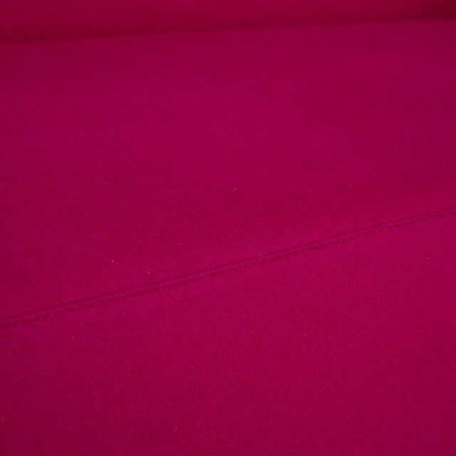Powder 2-Seater Sofa in Magenta Fabric from Brühl For Sale - Image 4 of 14