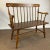 Vintage Home is pleased to present this Arts & Crafts style Spindle back Bench. It’s crafted from pine and features a...