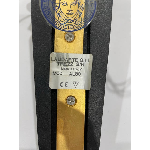Versace Wall Lamp, Gianni Versace Italy For Sale - Image 11 of 12