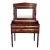 Early 19th-Century American Empire Dressing Table With Flame Mahogany Veneer For Sale