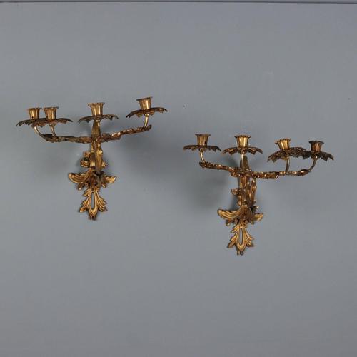 Baroque Style Wall Lights, Set of 2 For Sale - Image 3 of 6