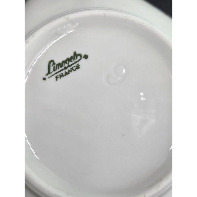 Mid 20th Century French Limoges Trinket Square Dish For Sale - Image 11 of 18