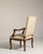 French Louis XV Oak Throne Chair, Rococo Style, France, 19th Century For Sale - Image 3 of 13