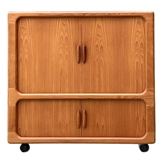 Vintage Danish Drylund Teak Sideboard Cabinet For Sale